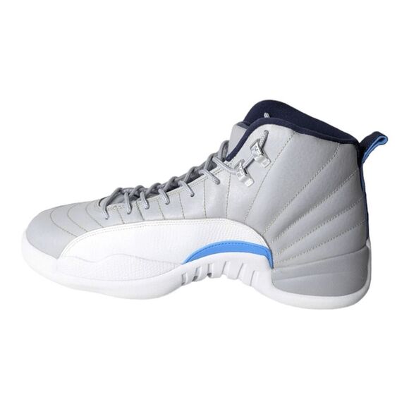 NIKE Air Jordan 12 Retro 'Grey University Blue' Sneakers Size 11 - Picture 6 of 9